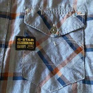 G STAR RAW Button Down sz L